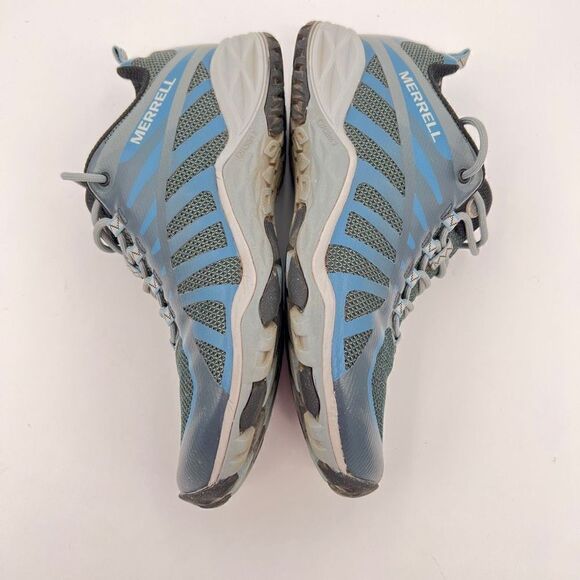 Merrell Siren Edge Q2 Trail Shoe - Women's 8.5 Blue Hiker | Waterproof USPS $90 - Picture 3 of 10